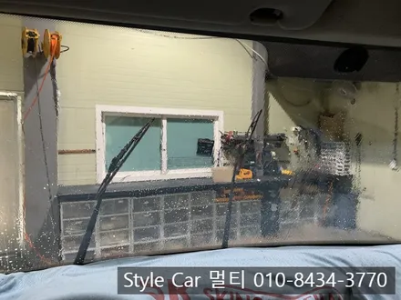 인천 레이노썬팅 필름 코팅이 깨져서 제거 후 열 차단 효과 확실하게