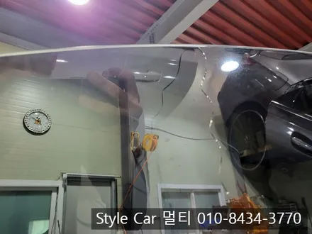 인천 남동구 썬팅 안드로이드 올인원 시공 벤츠 CLA45AMG 입고