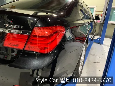 BMW 740i F01 유리막코팅 남동구 전문시공점에서 광택 까지
