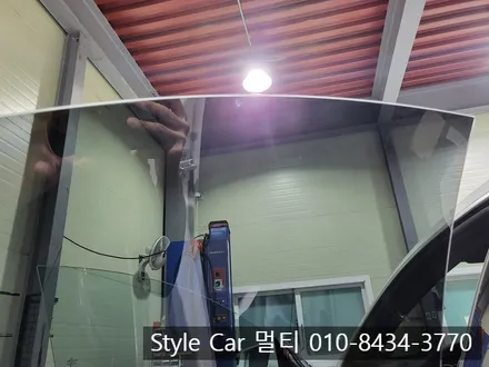 인천 남동구 썬팅 안드로이드 올인원 시공 벤츠 CLA45AMG 입고