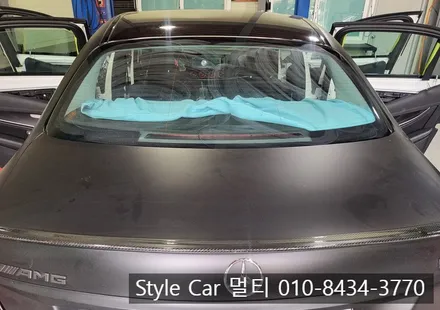 벤츠 E 클래스 W213 남동구 넥스가드 NX 카본 썬팅 전문점 방문