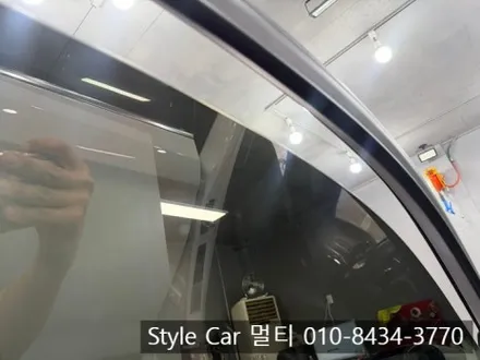 부평 썬팅 재시공 BMW 5시리즈 글라스틴트 선셋 깔끔한 시공 후기