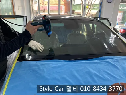 더뉴그랜저 레이노 신차패키지 시공! 부천 스타일카멀티 깔끔하다.
