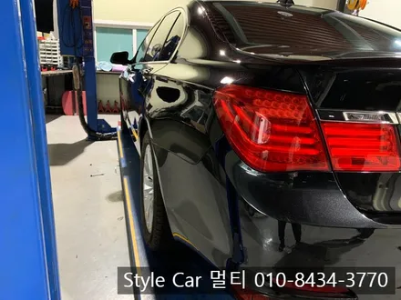 BMW 740i F01 유리막코팅 남동구 전문시공점에서 광택 까지