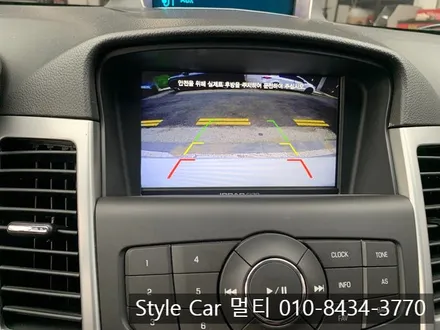 쉐보레 크루즈 내비게이션 매립 출장 교체 시 공 인천 스타일카멀티