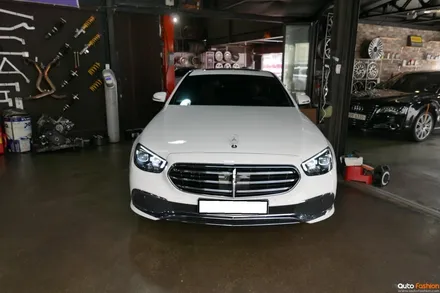 <휠웍스> Mercedes Benz e클래스 + W213 + 다이아컷팅옵션 변경 / 부산 금정구