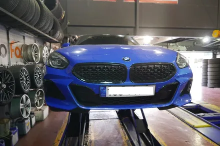 bmw g29 z4 20i 휠수리 복원 + 휠웍스 / 부산 금정구