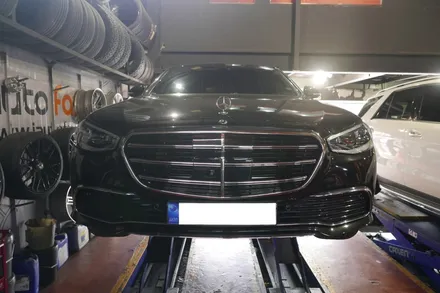 Benz W223 S클래스 휠복원 / 부산 금정구