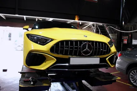 메르세데스 벤츠 SL63 AMG 휠 복원 / 부산 금정구