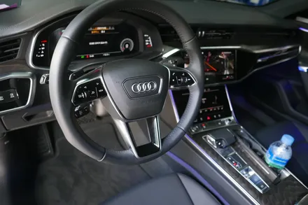 audi a6 40tdi + 휠도색 + 고스트 크롬 + 캘리퍼 도장 / 아우디 / A6 / 부산 금정구