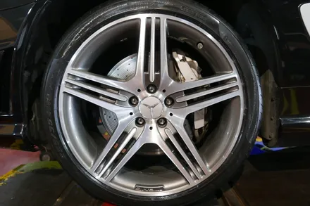 <휠 웍스> BENZ + SL 63AMG+휠 복원 + PIRELLI + Pzero / 부산 금정구