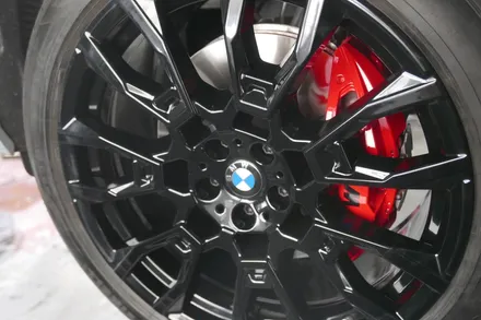 BMW X5 켈리퍼도색 및 휠 검정 유광 / BMW / X5 / 부산 금정구