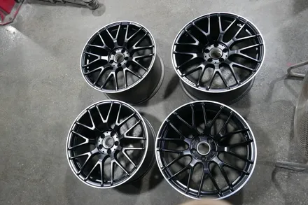 BENZ C63s 휠복원(휠수리) / 벤츠 / C-클래스 / 부산 금정구