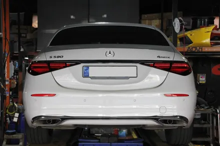 벤츠 W213 S580 휠 복원 / 부산 금정구