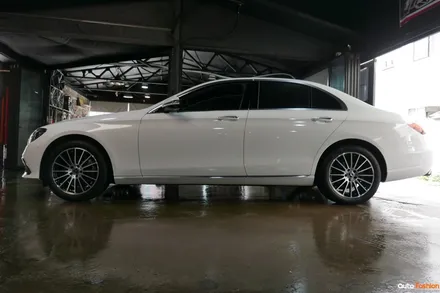 <휠웍스> Mercedes Benz e클래스 + W213 + 다이아컷팅옵션 변경 / 부산 금정구