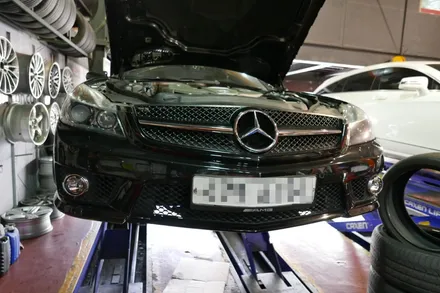 <휠 웍스> BENZ + SL 63AMG+휠 복원 + PIRELLI + Pzero / 부산 금정구