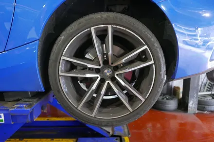 bmw g29 z4 20i 휠수리 복원 + 휠웍스 / 부산 금정구