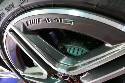 <휠웍스>benz cla + 휠수리 + 다이어 컷팅 + 분체클리어 / 부산 금정구