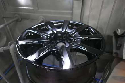 에쿠스 크롬휠 수리 복원 + 고스트 크롬 컬러도장(휠수리) / 현대 / 에쿠스 / 부산 금정구