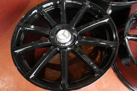<휠웍스> S63 AMG + 휠도색 + 블랙유광 + 캘리퍼도장 / 부산 금정구
