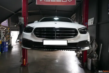 <휠웍스> Mercedes Benz e클래스 + W213 + 다이아컷팅옵션 변경 / 부산 금정구