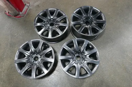 에쿠스 크롬휠 수리 복원 + 고스트 크롬 컬러도장(휠수리) / 현대 / 에쿠스 / 부산 금정구