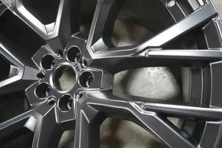 BMW X6M 컴패티션 휠 튜닝 휠 색상 변경 검정 무광 / BMW / X6 / 부산 금정구
