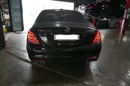 <휠웍스> S63 AMG + 휠도색 + 블랙유광 + 캘리퍼도장 / 부산 금정구