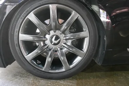 에쿠스 크롬휠 수리 복원 + 고스트 크롬 컬러도장(휠수리) / 현대 / 에쿠스 / 부산 금정구