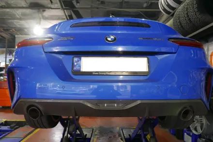 bmw g29 z4 20i 휠수리 복원 + 휠웍스 / 부산 금정구