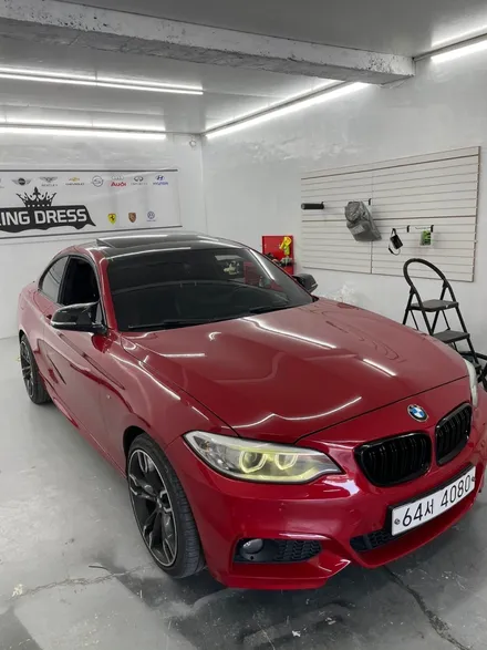 BMW220D 전체랩핑 - 춘천랩핑 강원도 랩핑 / 춘천시 후평동