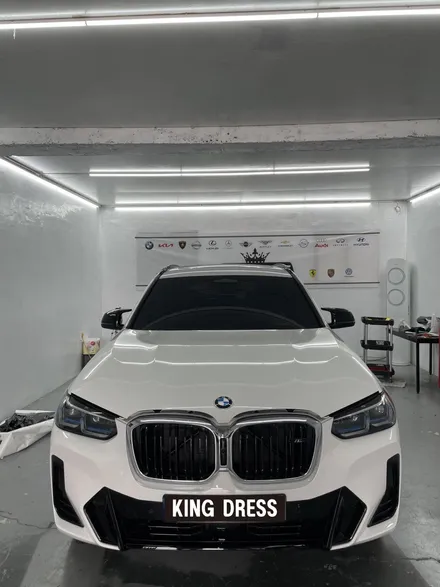 BMW X3 크롬죽이기 - 춘천랩핑 - 춘천크롬죽이기 - 춘천크롬딜리트 / 춘천시 후평동