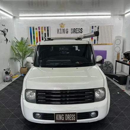춘천랩핑 - 닛산큐브포인트랩핑 - 춘천포인트랩핑 - 킹드레스 / 춘천시 후평동