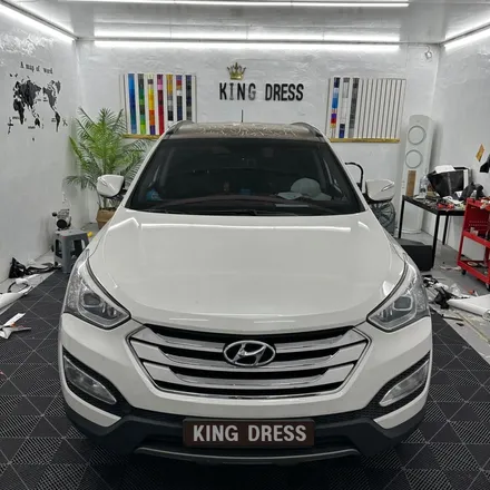 춘천랩핑 - 싼타페DM루프스킨제거 - 춘천루프스킨제거 - 킹드레스 / 춘천시 후평동