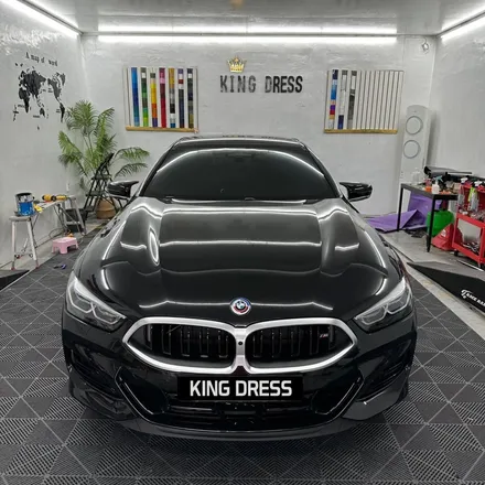 춘천크롬죽이기 - BMW 8시리즈 G16 - 춘천크롬랩핑 - 킹드레스 / 춘천시 후평동