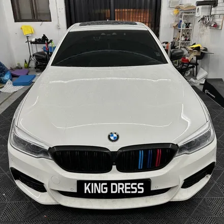 춘천카본랩핑 - BMW 5시리즈 G30 포인트카본랩핑 - 킹드레스 / 춘천시 후평동