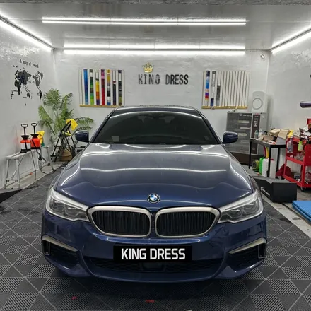 춘천크롬죽이기 - BMW 5시리즈 G30 전기형 전체크롬죽이기 - 킹드레스 / 춘천시 후평동