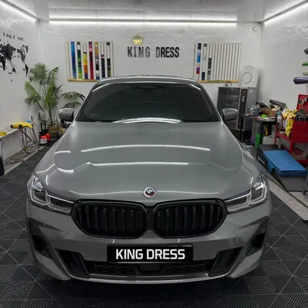 춘천크롬삭제 - 춘천크롬딜리트 - BMW 6GT  G32 크롬죽이기 - 킹드레스 / 춘천시 후평동