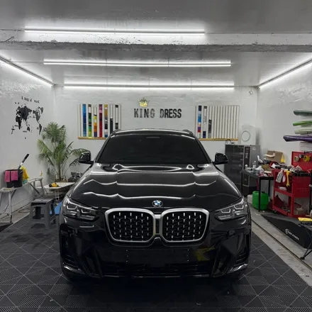 춘천그릴랩핑 - BMW x4 G02 그릴 크롬죽이기 - 킹드레스 / 춘천시 후평동