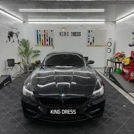 춘천랩핑 - BMW Z4 E89 고광택 화이트카멜레온 전체랩핑 - 킹드레스 / 춘천시 후평동