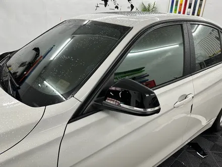 춘천랩핑 - BMW 3시리즈 F30 사이드미러 블랙랩핑 - 춘천부분랩핑 - 킹드레스 / 춘천시 후평동