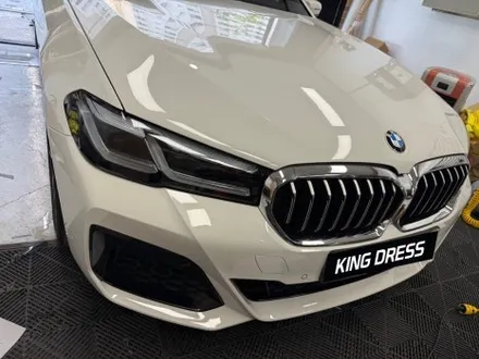 춘천라이트필름 - BMW 5시리즈 G30 LCI  헤드라이트.테일램프 라이트 톤 다운 PPF - 킹드레스 / 춘천시 후평동