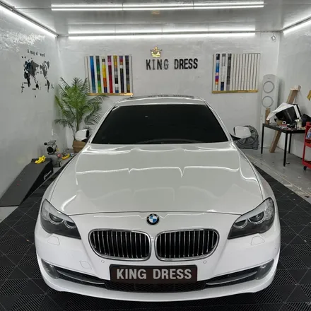 춘천랩핑 - BMW5시리즈루프스킨 - 춘천루프스킨 - 킹드레스 / 춘천시 후평동