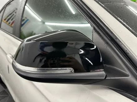 춘천랩핑 - BMW 3시리즈 F30 사이드미러 블랙랩핑 - 춘천부분랩핑 - 킹드레스 / 춘천시 후평동