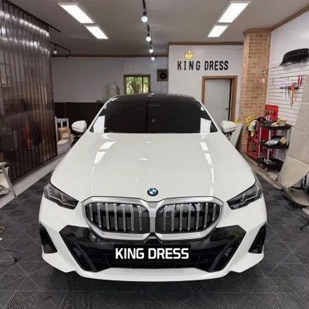 춘천하이그로시랩핑 - BMW G60 5시리즈 그릴 하이그로시 복원 랩핑 - 킹드레스 / 춘천시 후평동