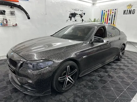 춘천랩핑 - BMW F10 5시리즈 휠랩핑 - 춘천휠랩핑 - 킹드레스 / 춘천시 후평동