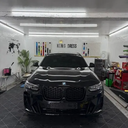 춘천그릴랩핑 - BMW x4 G02 그릴 크롬죽이기 - 킹드레스 / 춘천시 후평동