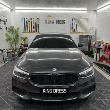 춘천크롬랩핑 - BMW 5시리즈 G30 전체크롬딜리트 - 킹드레스 / 춘천시 후평동
