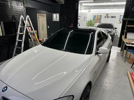 춘천랩핑 - BMW5시리즈루프스킨 - 춘천루프스킨 - 킹드레스 / 춘천시 후평동