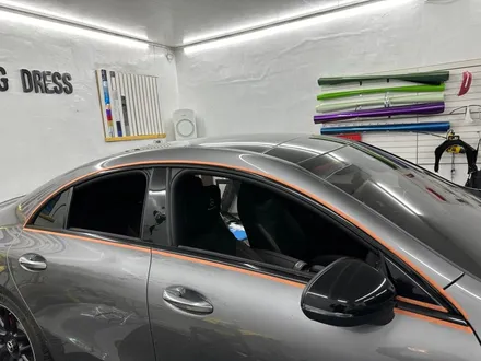 춘천크롬죽이기 - 벤츠 CLA45 AMG 전체크롬죽이기 (나이트패키지), 고광택루프스킨 - 킹드레스 / 춘천시 후평동